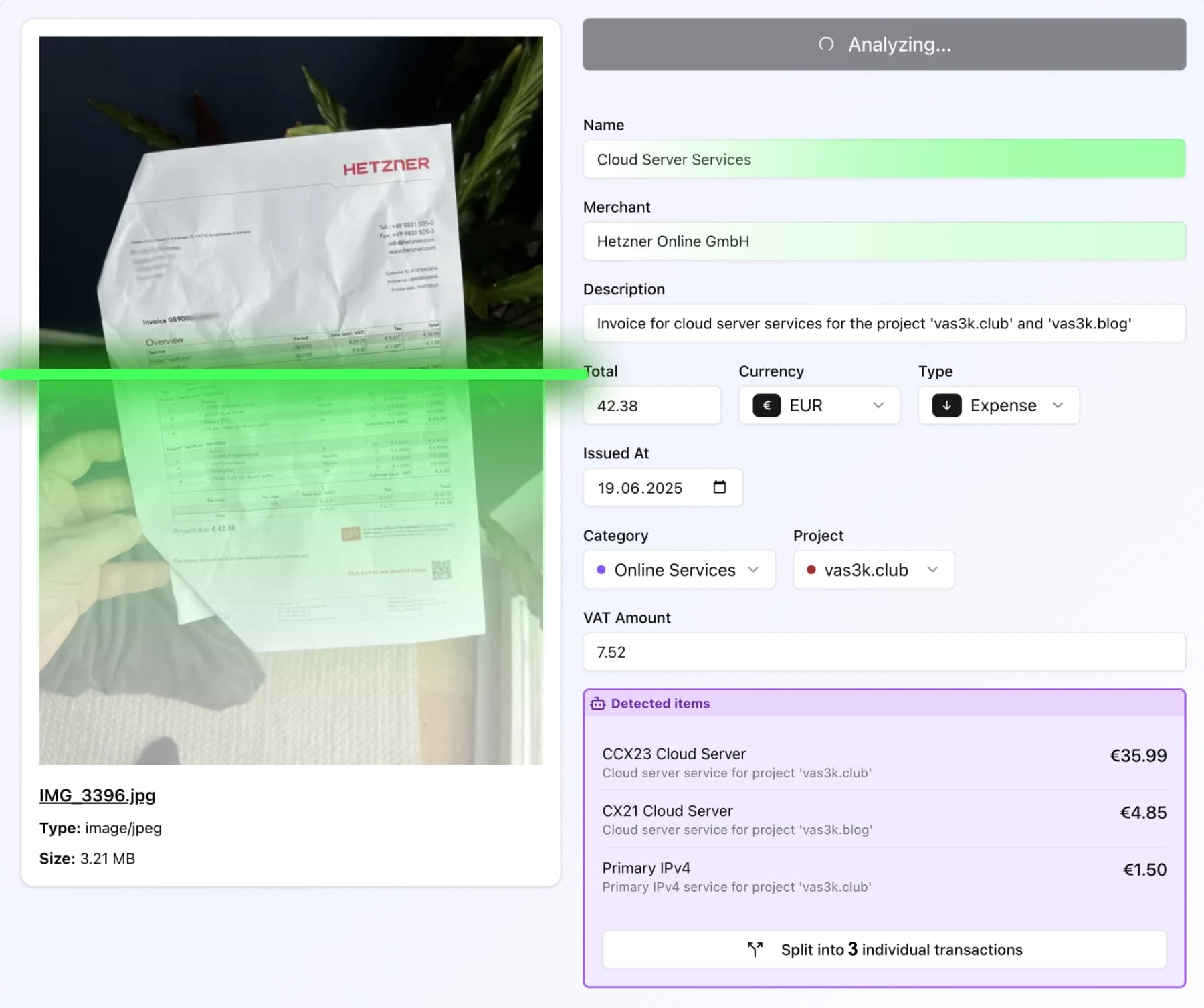 AI Document Analyzer